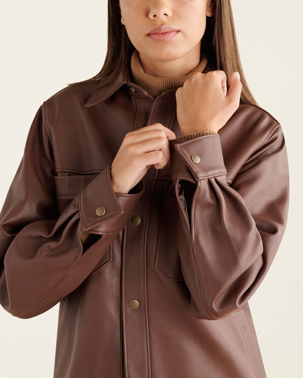 Encore Leather Shirt 