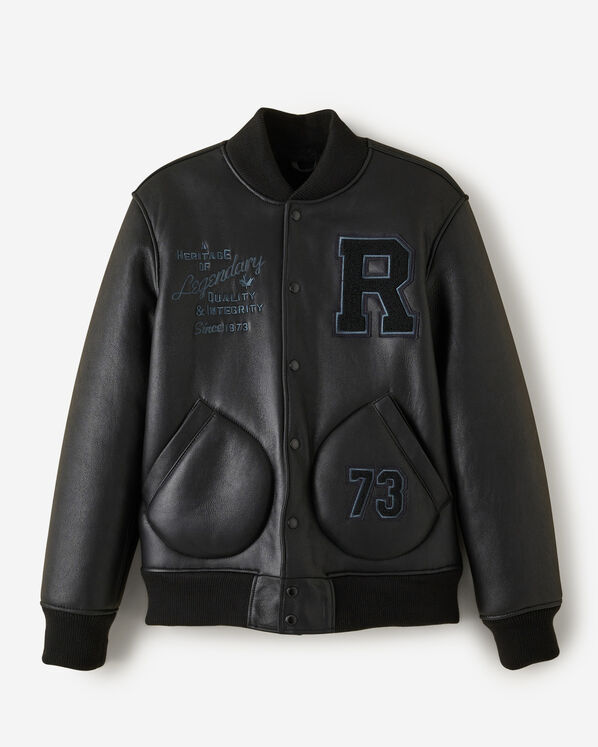 Shearling Varsity Jacket