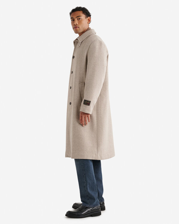 Long Wool Blend Coat