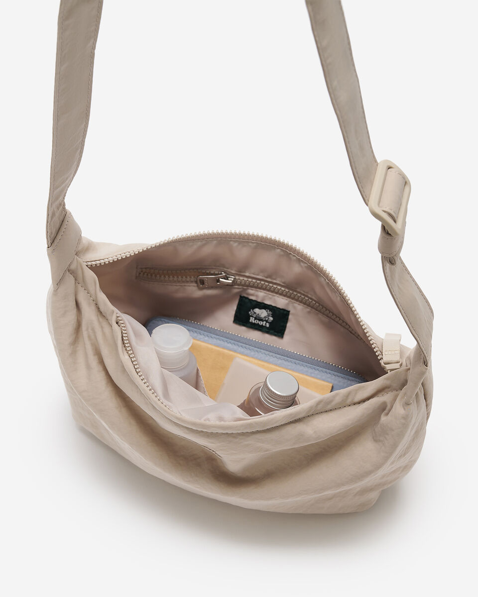 Nylon Medium Crescent Bag