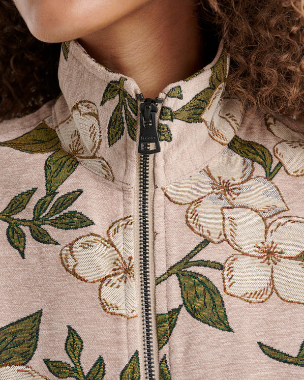Floral Jacquard Jacket