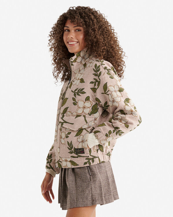 Floral Jacquard Jacket