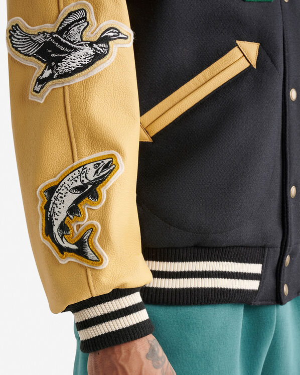 Beaver Canoe Varsity Jacket