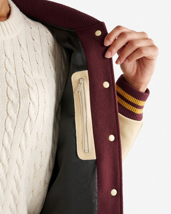 Womens Vintage Varsity Jacket