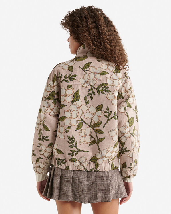 Floral Jacquard Jacket