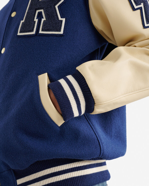 Mens Vintage Varsity Jacket