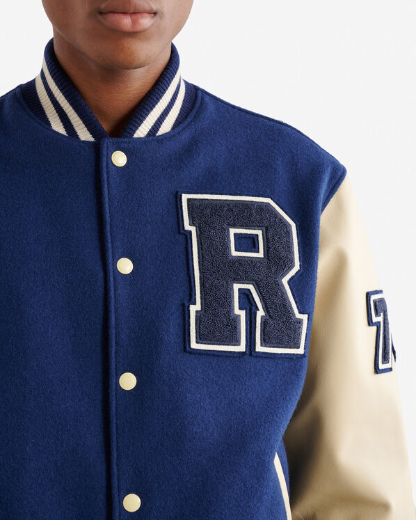 Mens Vintage Varsity Jacket