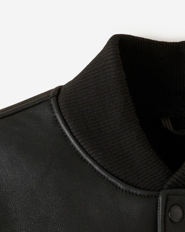 Shearling Varsity Jacket