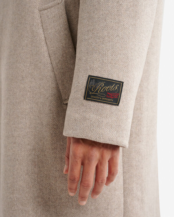 Long Wool Blend Coat