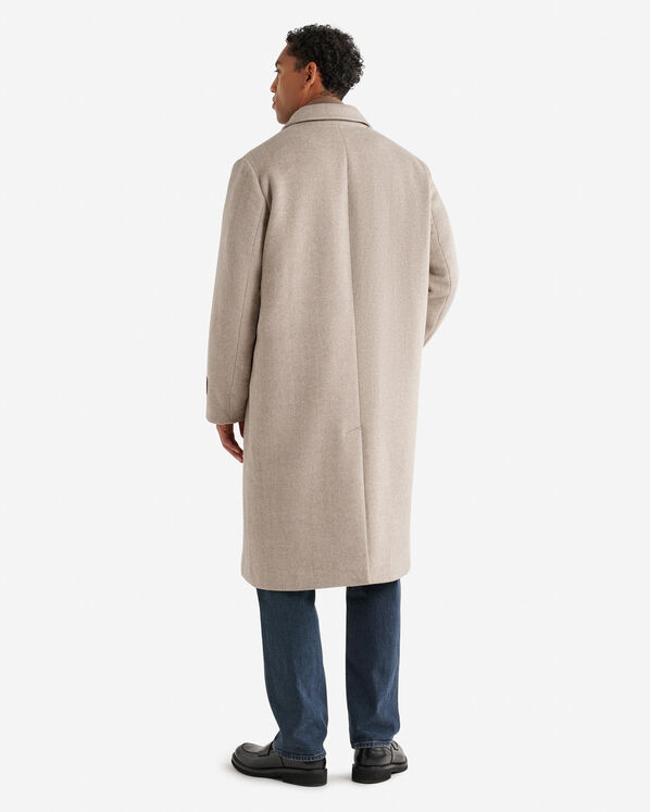 Long Wool Blend Coat