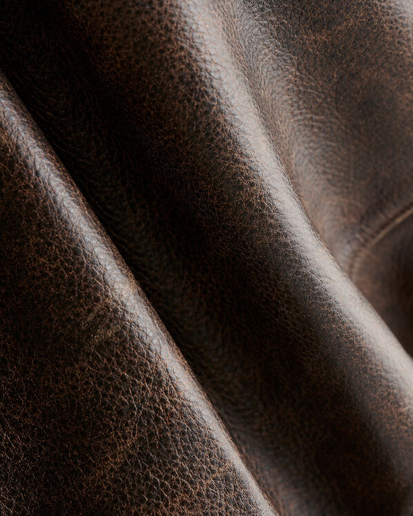 Leather Aviator Jacket