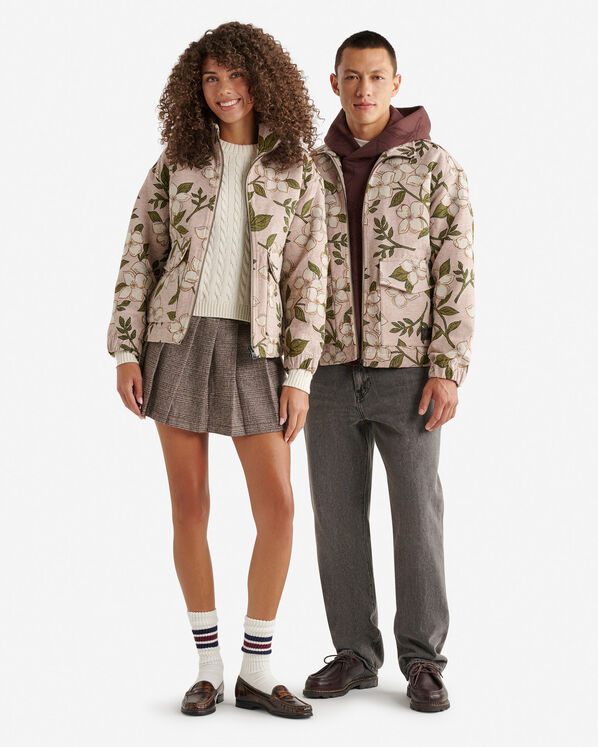 Floral Jacquard Jacket