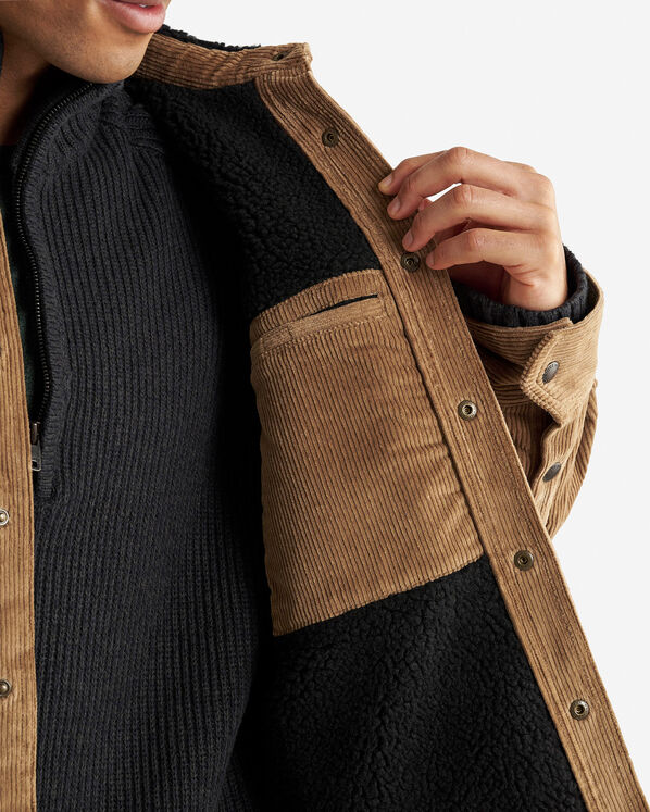 Cord Fleece Lined Jacket
