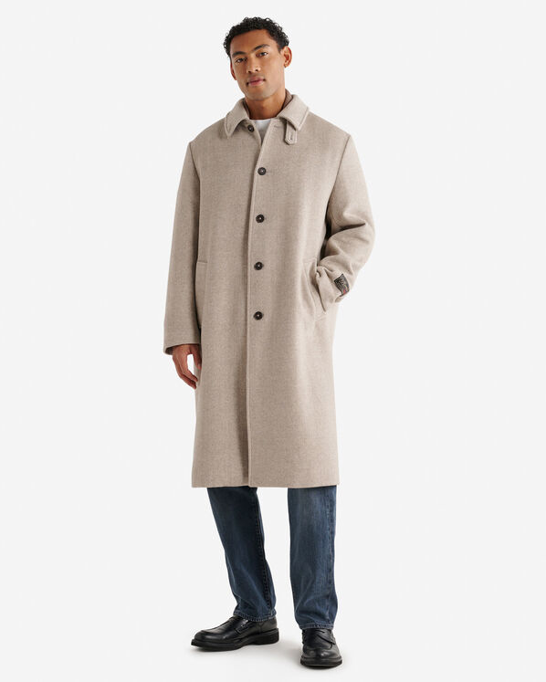 Long Wool Blend Coat