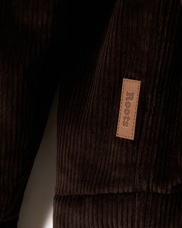 Cord Shearling Fleece Lined Jacket
