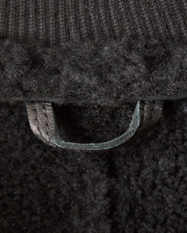 Shearling Varsity Jacket