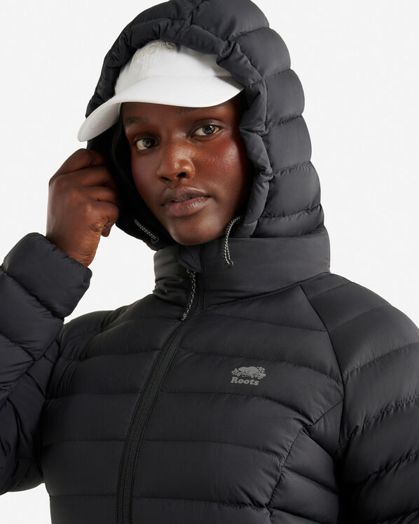 Roots Down Packable Long Jacket